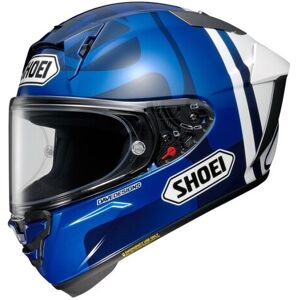 Casco Shoei X-Spr Pro Am73 Tc2 Azul Blanco  CSXSP143012