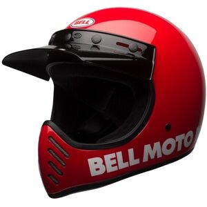 Casco Bell Moto 3 Classic Rojo Brillo  8007745005