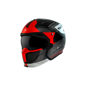 MT Helmets Casco Mt Streetfighter Sv S Totem B15 Rojo Perla Mate  132799511523