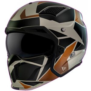 MT Helmets Casco Mt Sv Streetfighter Sv S P1R Marrón Negro Mate  13279961903