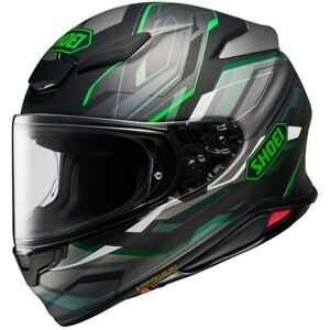 Casco Shoei Nxr 2 Capriccio Negro Verde Blanco Mate  CSNXR22704