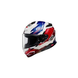 Casco Shoei Nxr 2 Capriccio Blanco Azul Rojo  CSNXR22710