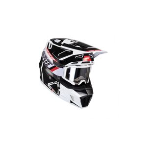 Casco Leatt Kit Moto 7.5 Negro Blanco  LB102406024