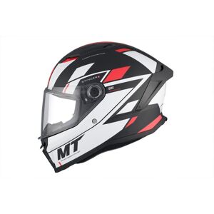 MT Helmets Casco MT Stinger 2 Zivze Blanco Negro Mate  1334A34153