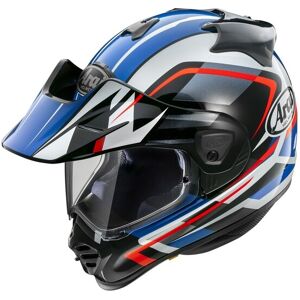 Casco Arai Tour-X5 Discovery Blanco Rojo Azul  800893300