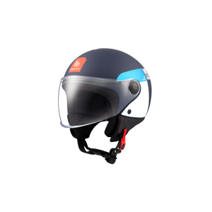 MT Helmets Casco Mt Street S Inboard C7 Azul Blanco Mate  1338A1127310