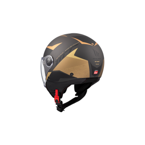 MT Helmets Casco Mt Street S Poke C9 Gris Dorado Mate  13389512933