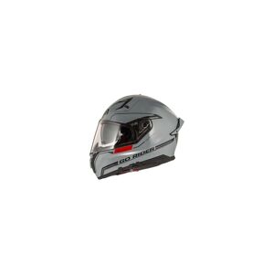 Casco Nzi Go Rider Solid Noveau Gris  150337A417