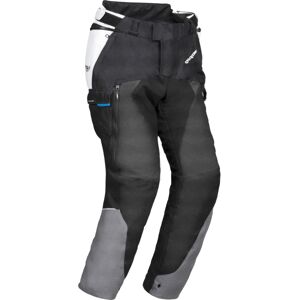 Ixon Balder Pantalones textiles para motocicletas - Negro Gris Azul (XL)