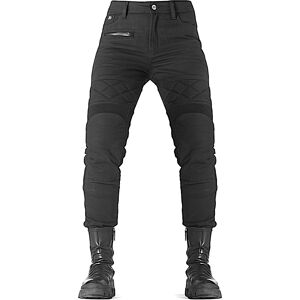 Fuel Sergeant 2 Pantalones textiles de motocicleta para damas - Negro (2XL 38)