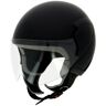 MQS Casco jet unisex negro m