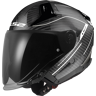 LS2 Casco Jet  OF603 Infinity II Carbon Counter Gris