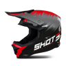 Shot Race Gear Casco de Cross Shot Furious Versus Rojo