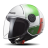 LS2 Casco Jet  OF558 SPHERE Firm Blanco-Verde-Rojo