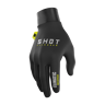 Shot Race Gear Guantes de Cross Shot Climatic 3.0 Negro-Amarillo Neón