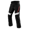 REV'IT! Pantalones de Moto Horizon 3 H2O Negro-Rojo