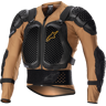 Alpinestars Chaqueta de Protección  Bionic Action V2 Arena-Negro Mandarina