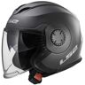 Ls2 Verso Solid Open Face Helmet Negro XS