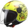 Ls2 Of558 Sphere Lux Skater Open Face Helmet Amarillo 2XL