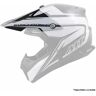 MT Helmets Visera Casco Mt Synchrony Native Negra/Gris/Blanca