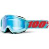 100% Accuri Extra Maldives Gafas de Motocross - Azul Naranja (un tamaño)