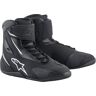 Alpinestars Fastback 2 Zapatos de motocicleta - Negro Blanco (47)