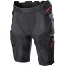 Alpinestars Bionic Pro Protector Shorts - Negro Rojo (2XL)