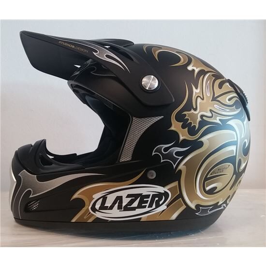 LAZER - Casco Enduro X6 Drake Gris Mate