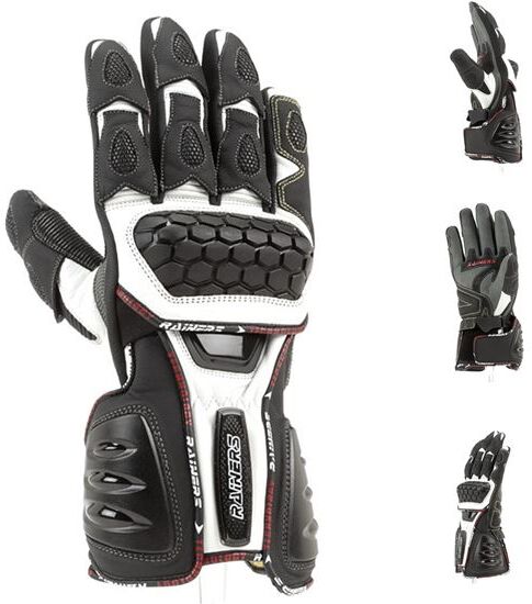 RAINERS Guantes Racing  Snake Piel Vacuno / Protecciones