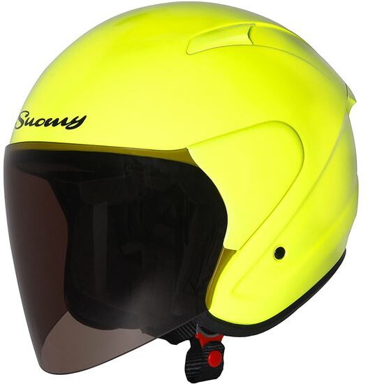 SUOMY Casco Jet  City Tour Fluor Fibra Kevlar Carbono