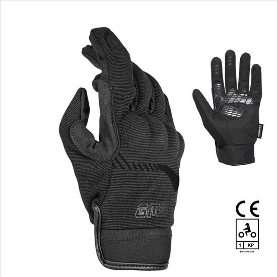 GMS Jet City Negro Homologado En1394 Guantes Verano