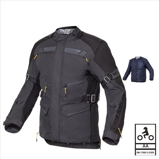 LEVIOR Kaizen Negro-Gris Wp Homologada Doble Aa Invierno