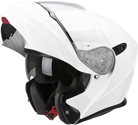 SCORPION Exo-920 Solid Blanco Casco Abatible