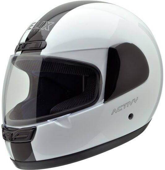 NZI Casco  Activy Classic Blanco / Negro Integral