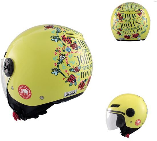 SHIRO Casco Infantil  Sh-62 Marigorrihizkia Amarillo