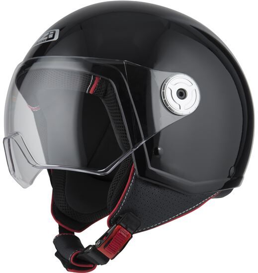 NZI Casco Infantil Jet  Vintage 3 Black+envio Gratis