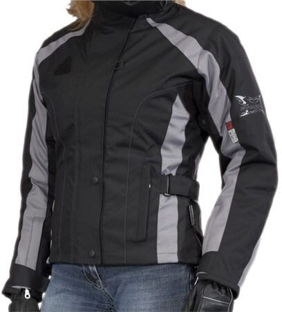 EVOLUTION Chaqueta Evo Lady Tj2.21 Gris Invierno Con Protecciones Impermeable