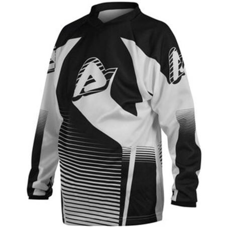 ACERBIS Camiseta Infantil  Mx Impact Enduro Atv Negro Blanco