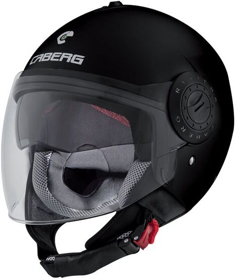 CABERG Casco Jet  Riviera V3 Negro Mate