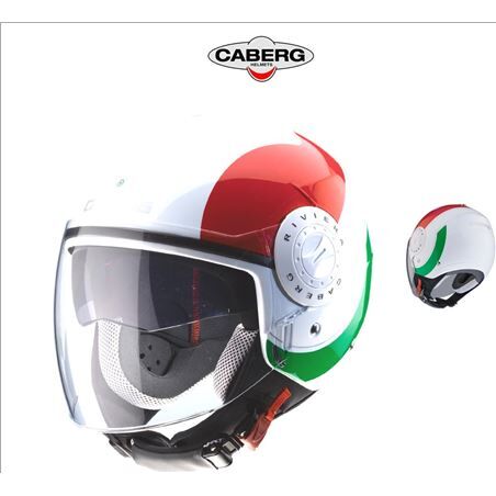 CABERG Casco  Riviera V3 Sway Italia Con Gafas