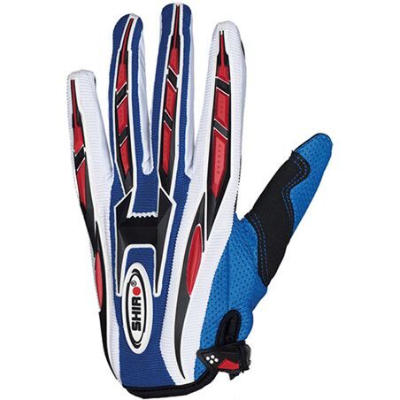 SHIRO Guantes Mx Enduro  Mx-01 Azul