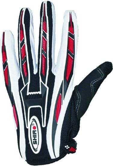 SHIRO Guantes Enduro  Mx-01 Negro Blanco