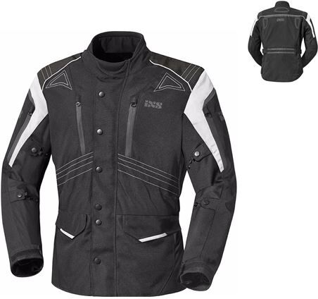 IXS Chaqueta  Tarel Negra Blanca