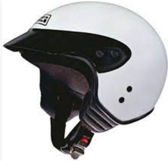 NZI Casco Jet  Start Iii Mb Blanco Fibra De Vidrio