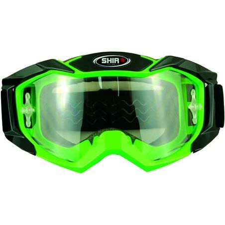 SHIRO Gafas Enduro  Sh-902 Verde Doble Capa