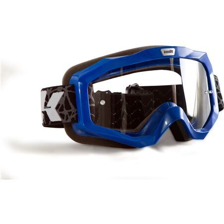 UNIK Gafas Enduro Cross  Gx-01 Azul Lentes Antivaho 3 Espumas