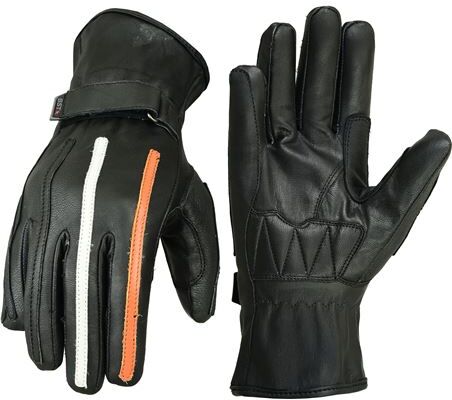 BSTAR Guantes Verano  Caferacer Piel/ Negro Bsm2070