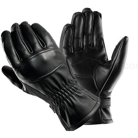 BSTAR Guantes Piel Cabra  Elegance Negro Con Refuerzo