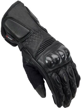 UNIK Guantes Invierno Racing  R-1 Polartec Negro Piel Bovina