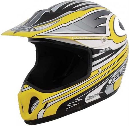 MITAKA Casco Cross  H015 Amarillo Envio Gratis